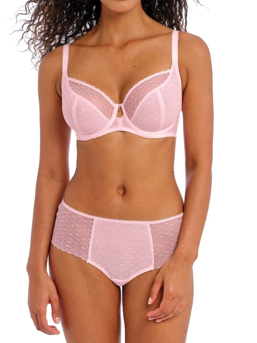 Signature Plunge Bra - Barely Pink