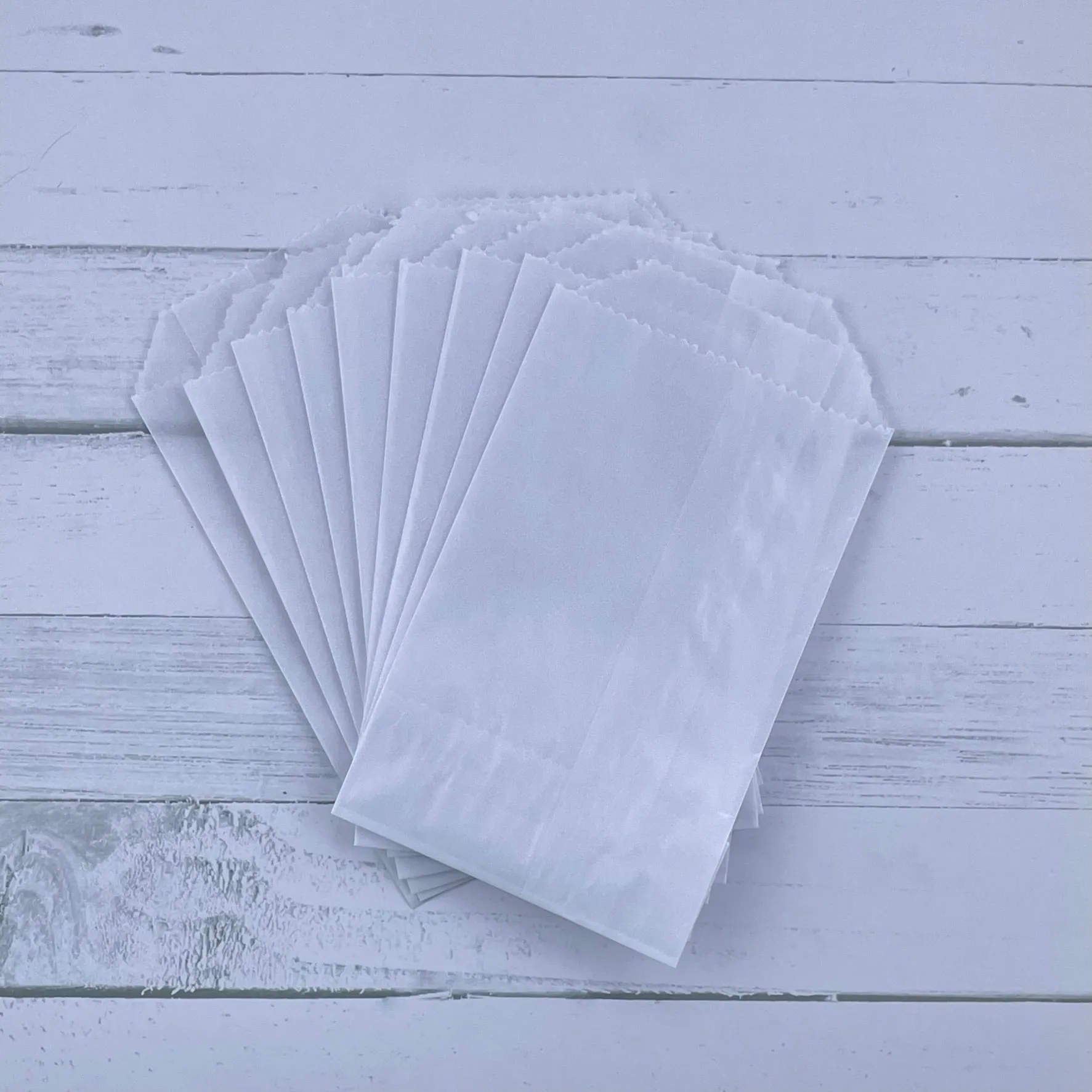Small Glassine Bag: 10 pack