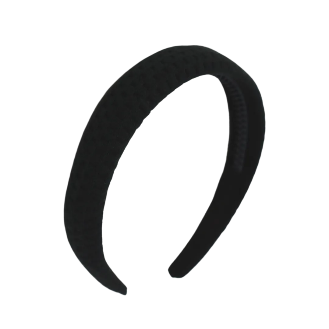 Soft Textured Knit Classic Padded Headband