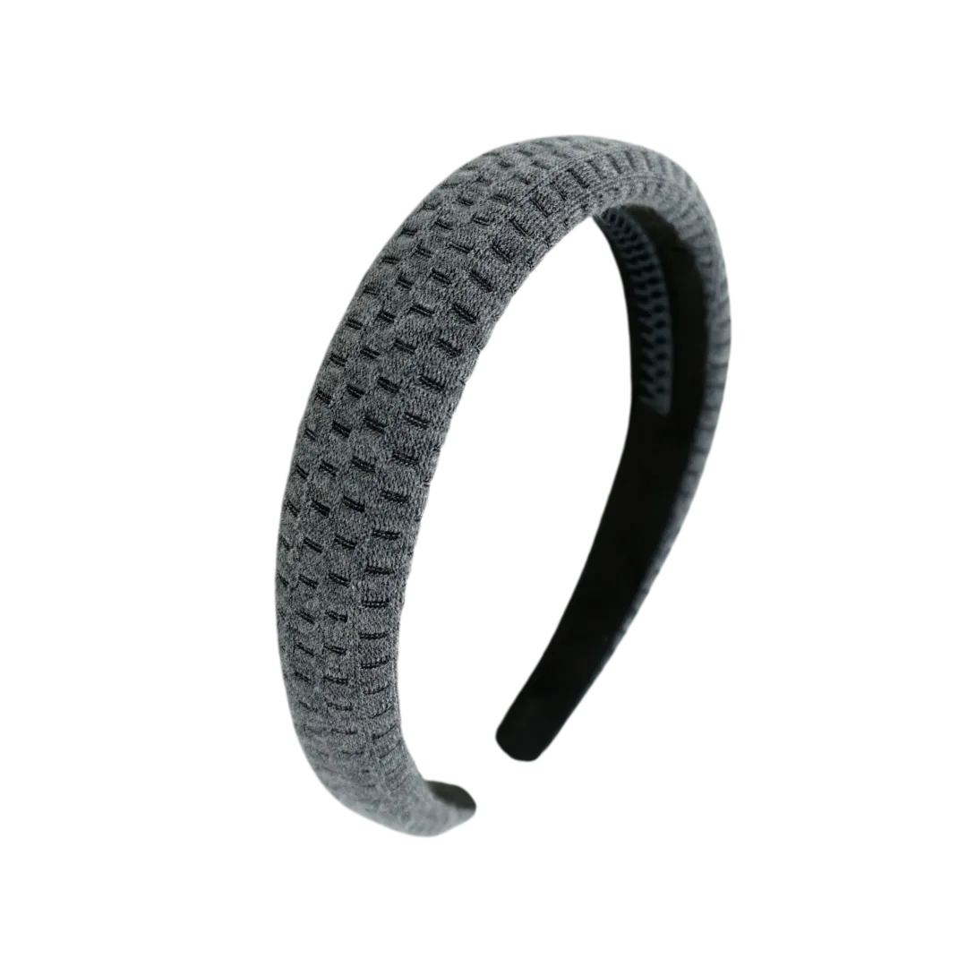 Soft Textured Knit Classic Padded Headband