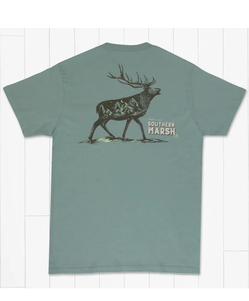 Southern Marsh - Starry Silhouette - Elk Tee