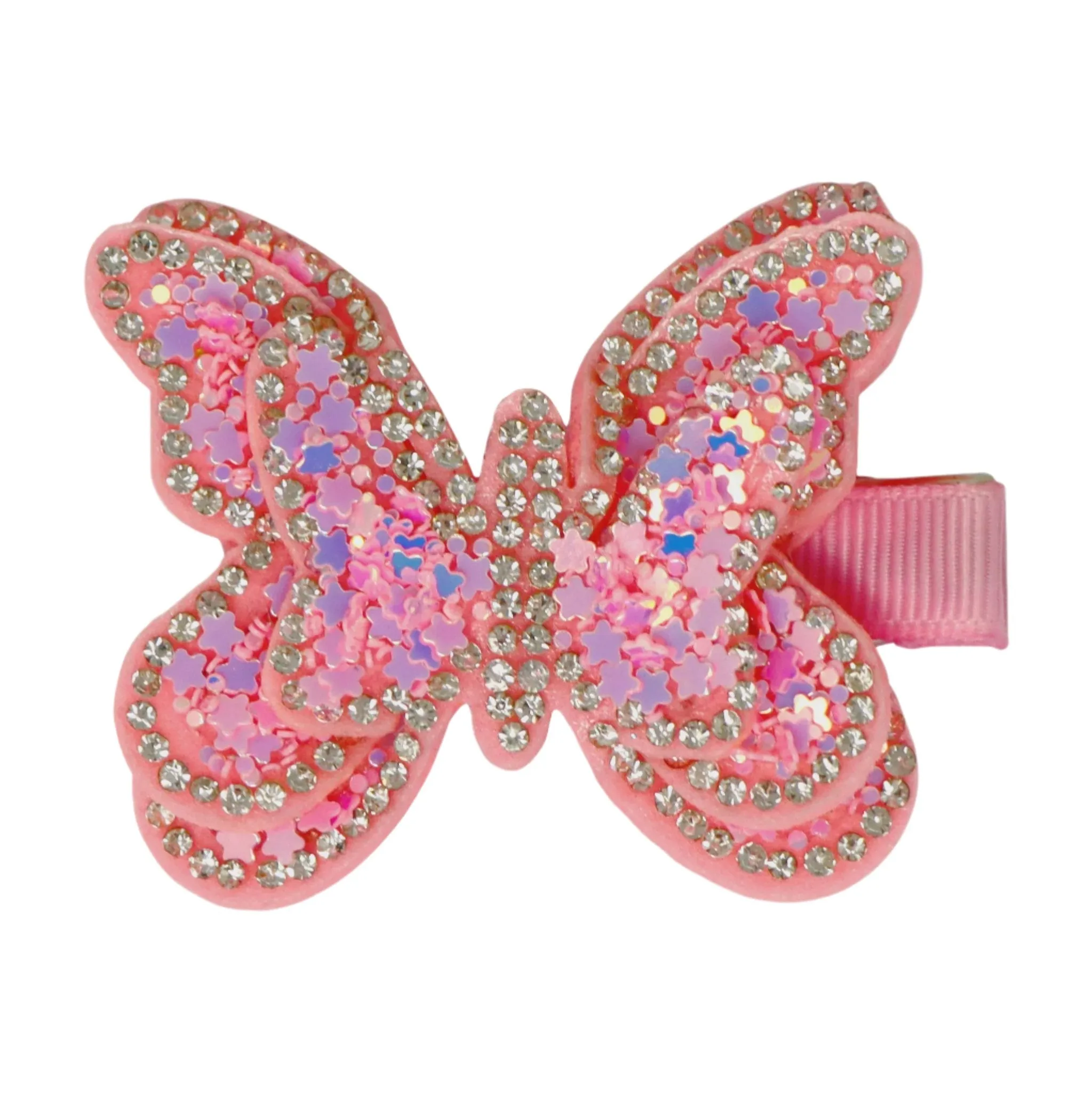 Sparkling Butterfly Hair Clip