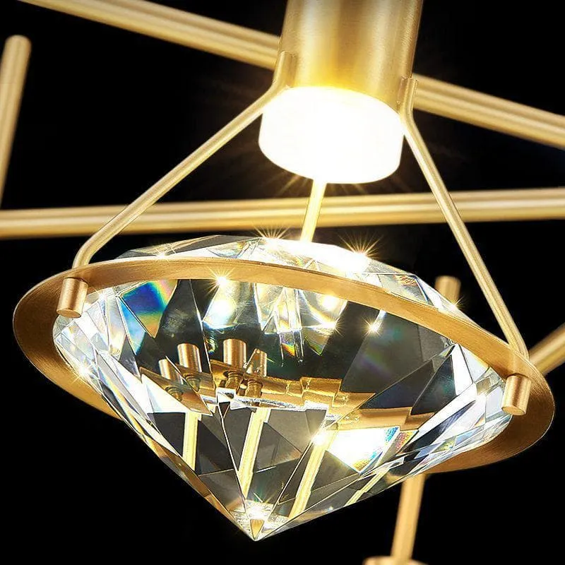 Sparkling Diamond Chandelier