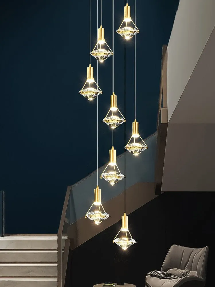 Sparkling Diamond Chandelier