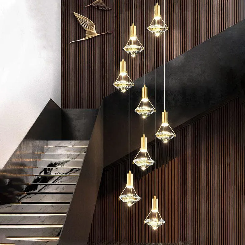 Sparkling Diamond Chandelier