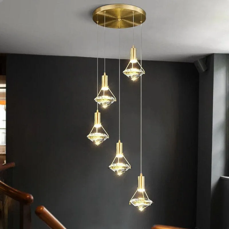 Sparkling Diamond Chandelier