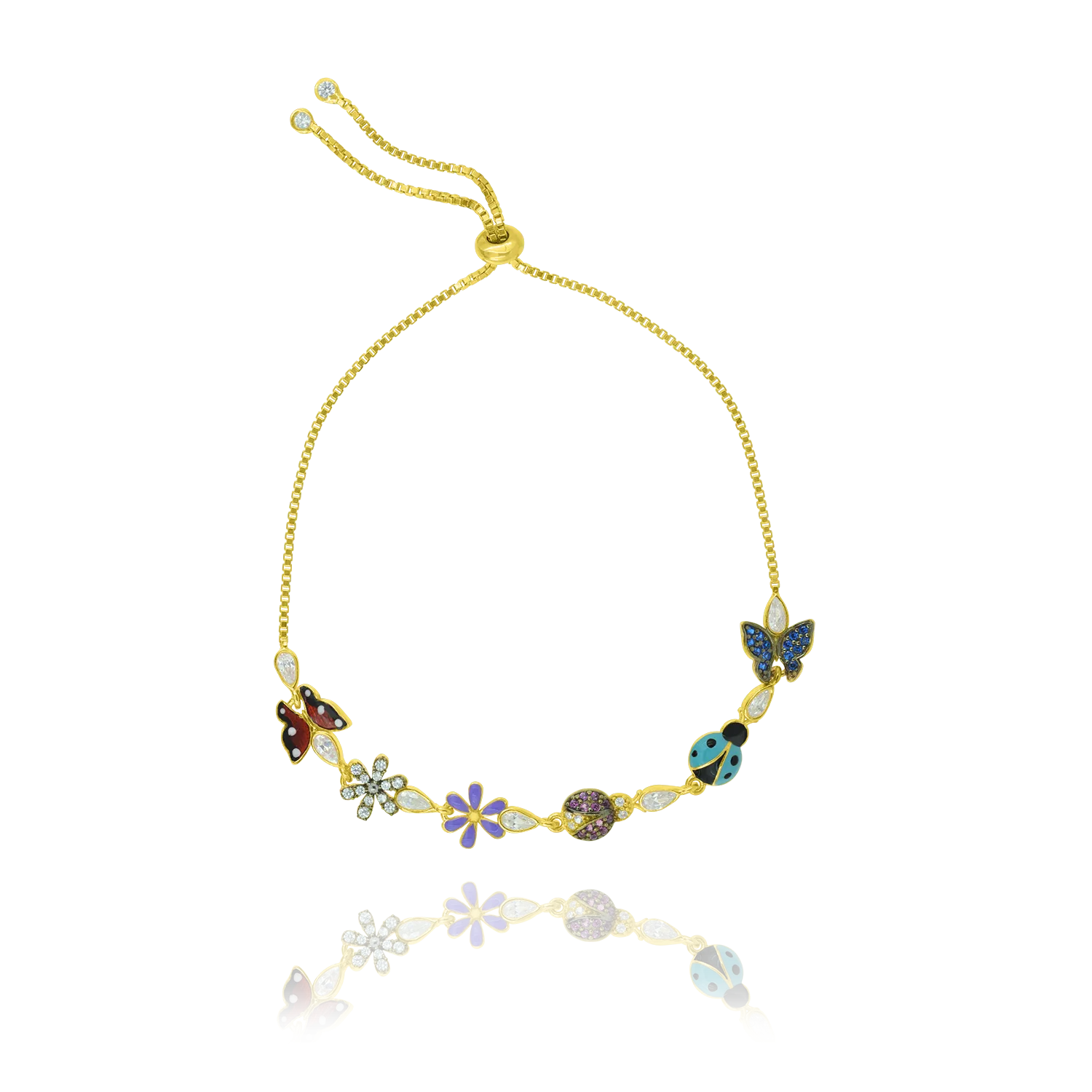 Sparkling Lariat Bracelet