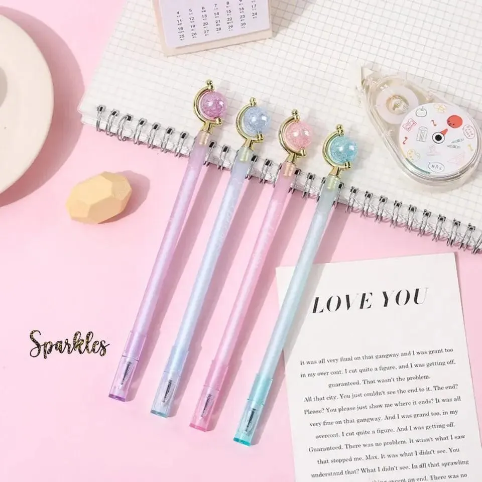 SPARKLING PLANET GEL PEN