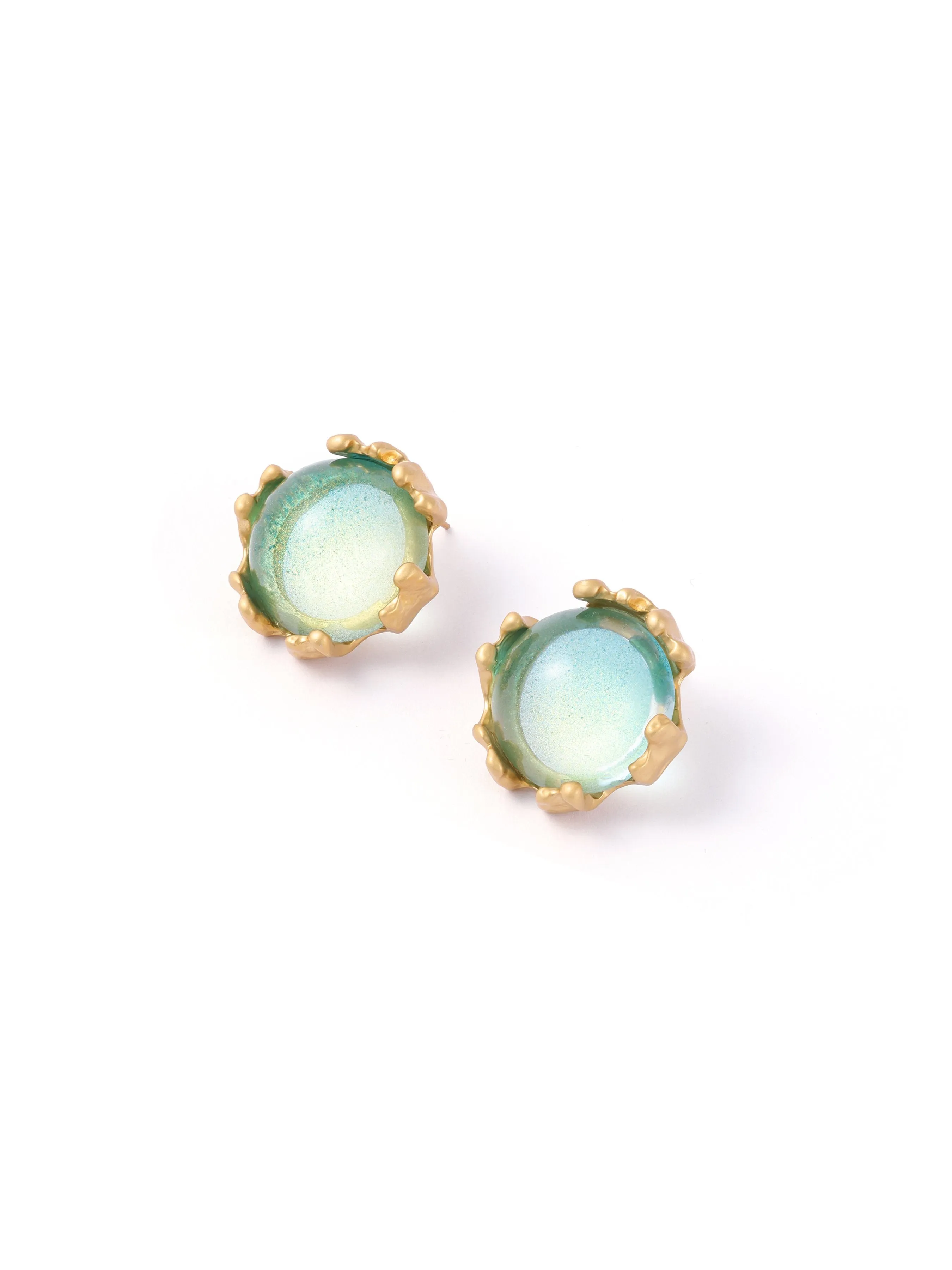 Sparkling Rhinestone Metal Earrings
