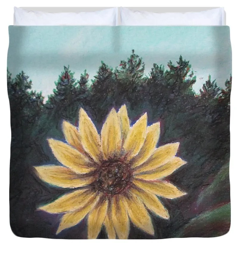 Spinning Flower Sun - Duvet Cover