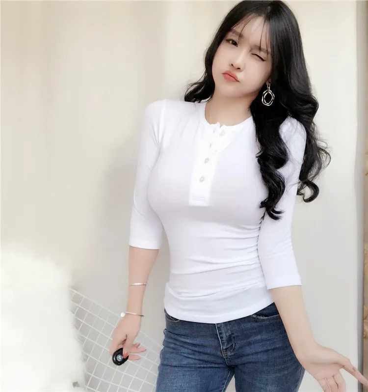 Spring Vintage Cotton Oversize Long Sleeve Blouse