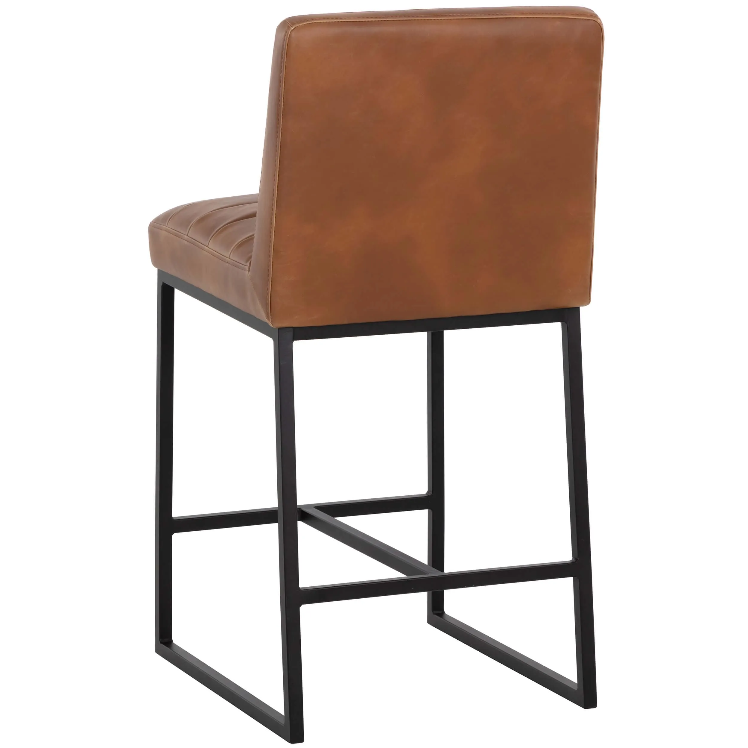 Spyros Counter Stool, Tobacco Tan