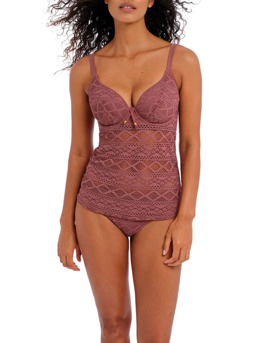 Sundance Tankini Top - Nutmeg