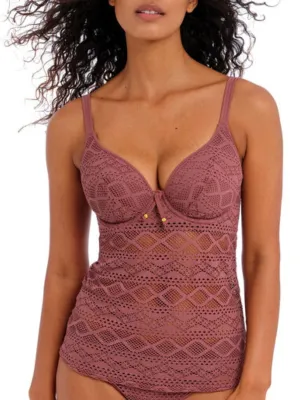 Sundance Tankini Top - Nutmeg