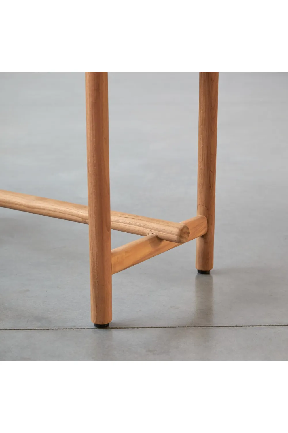 Teak Slatted Garden Table | Tikamoon Fado