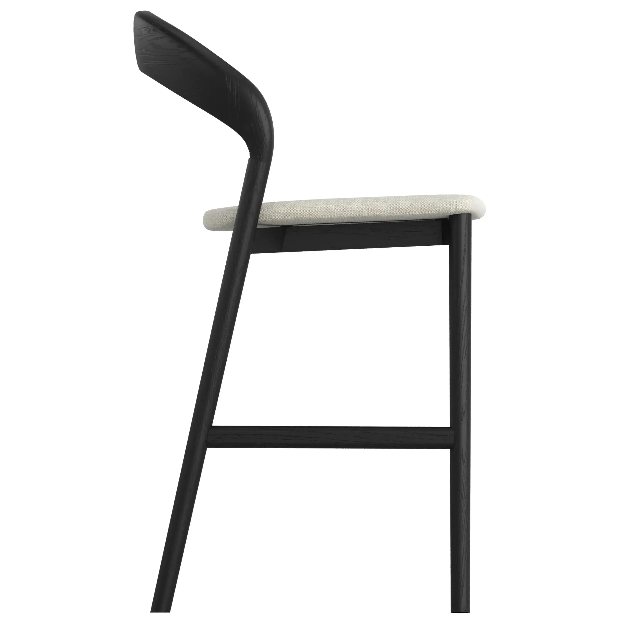 Tempo Bar Stool - Black/Grey