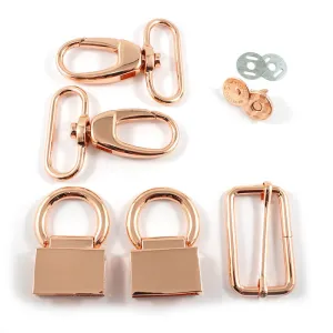 The Double Flip Shoulder Bag Hardware Kit - Copper