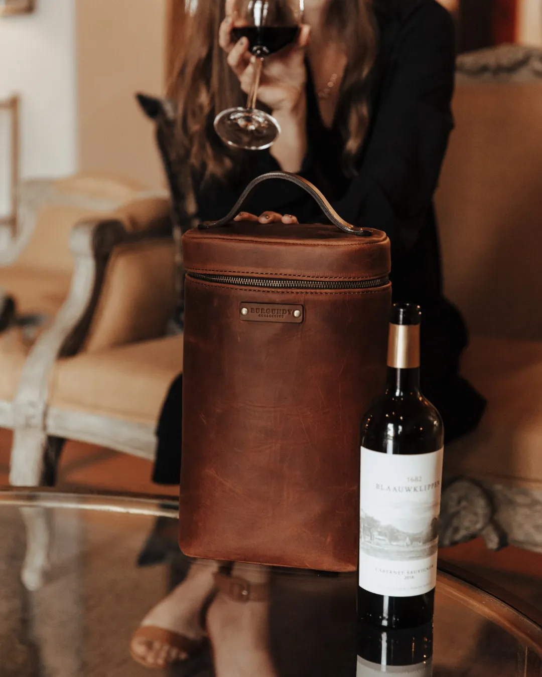 The Double Wine Holder
