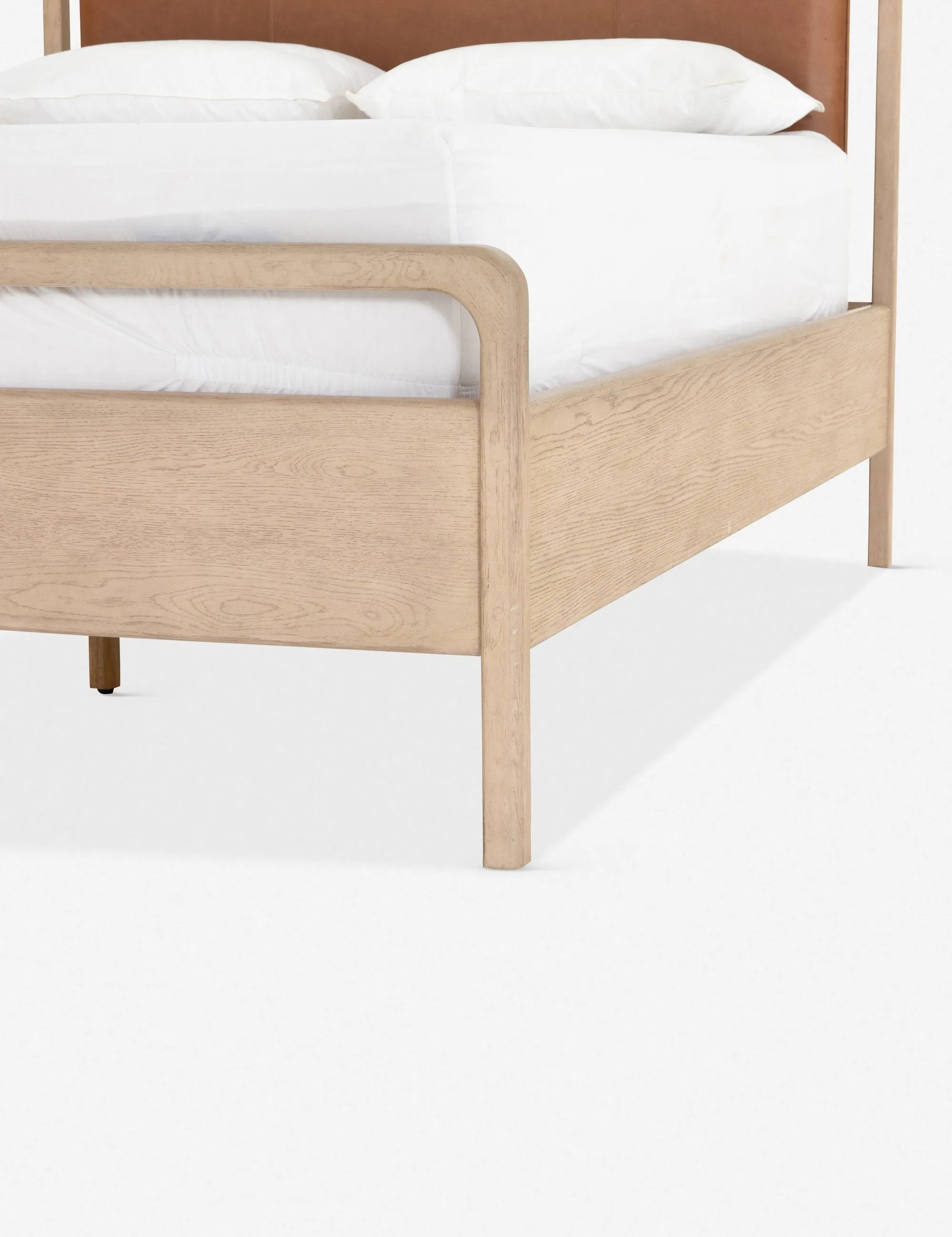 Tierney Leather Bed