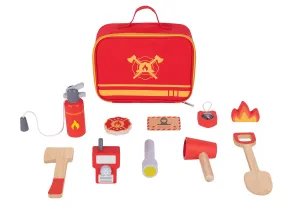 Tooky Toy Little Firefighter Role Play Set in Carry Bag