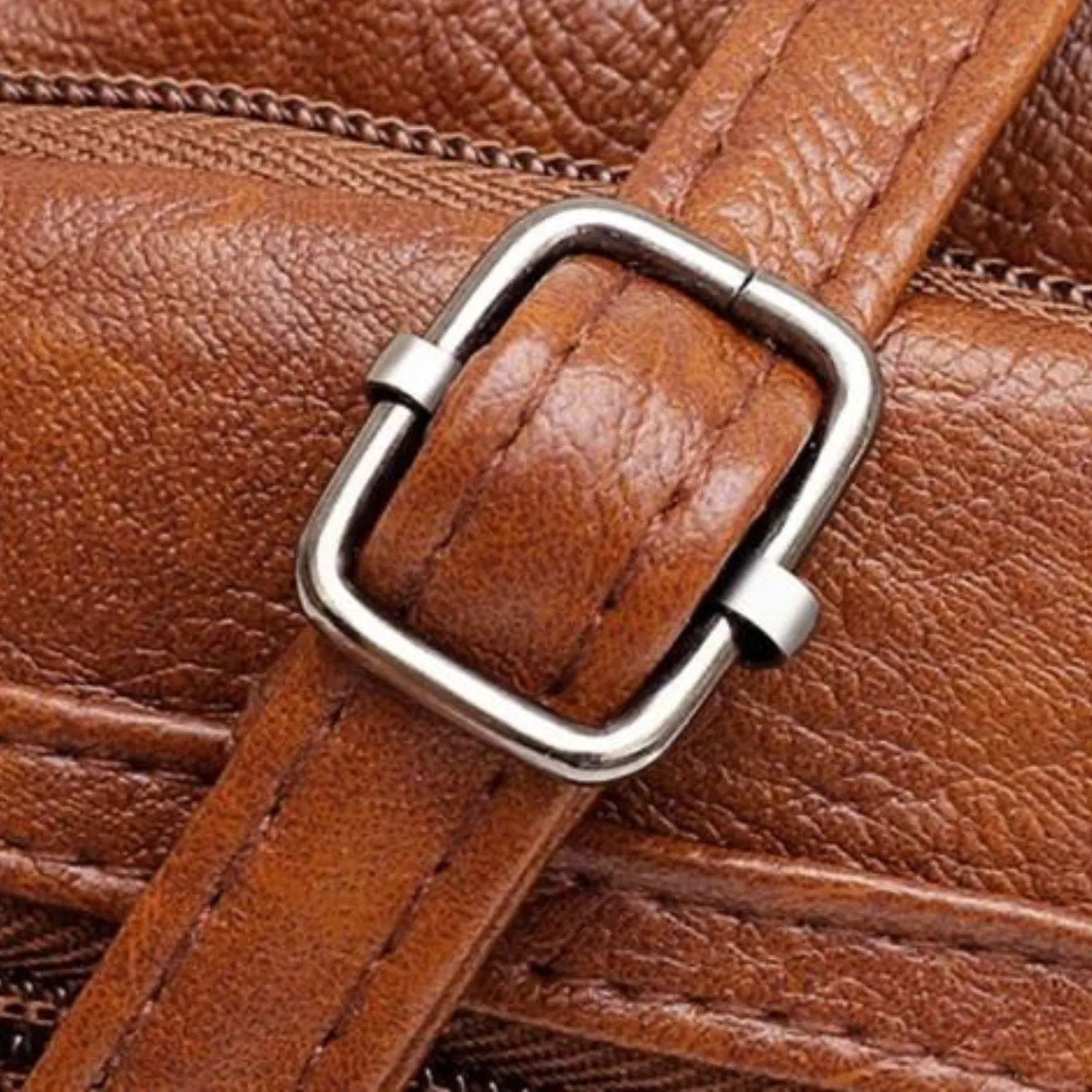 Vintage-Inspired Artisan Crossbody Bag