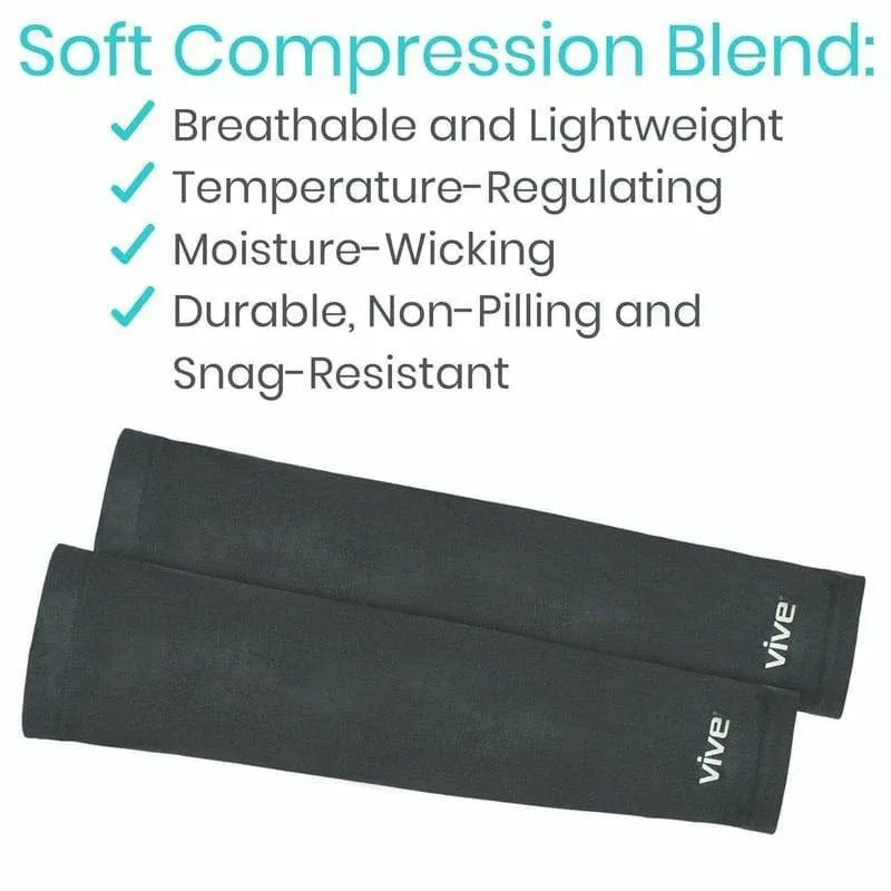 Vive Health Compression Arm Sleeve - Black