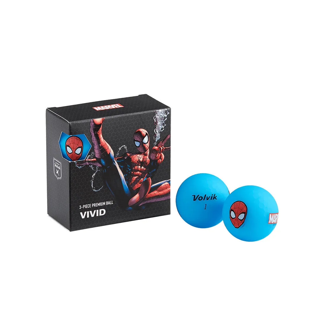 Volvik Marvel Hero 3.0 Golf Balls - 4 Pack