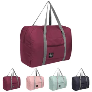 Waterproof Nylon Travel Bags Women Men Large Capacity Folding Duffle Bag Organizer Packing Cubes Luggage Girl Weekend Bag #0611