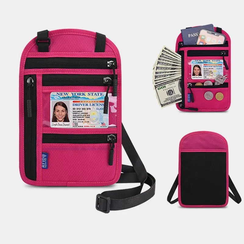 Waterproof RFID Blaocking Passport Holder Travel Bag