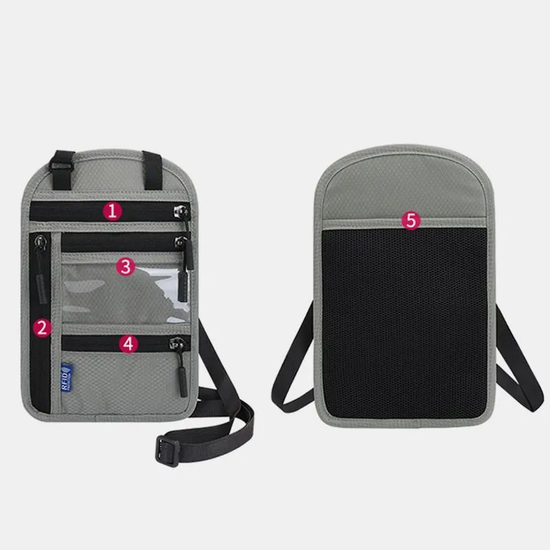 Waterproof RFID Blaocking Passport Holder Travel Bag