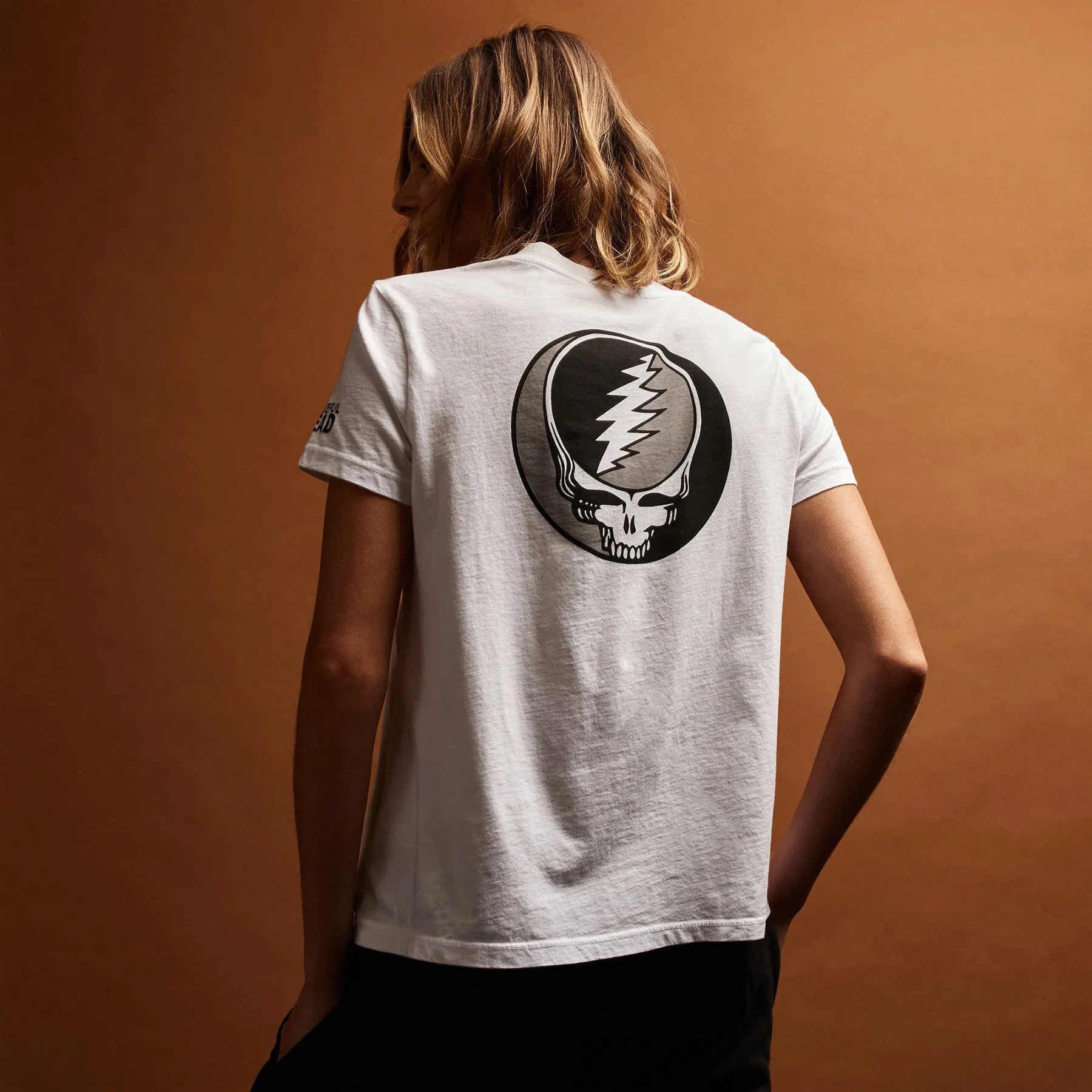 Women's Grateful Dead Short Sleeve Tee Set - Black/Comet/White