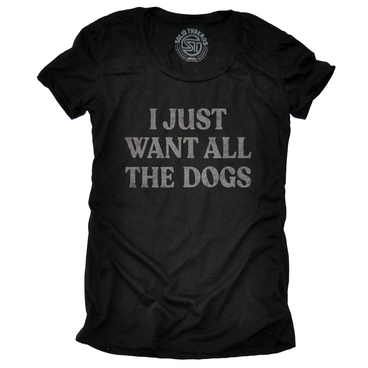 Women's I Just Want All The Dogs T-shirt