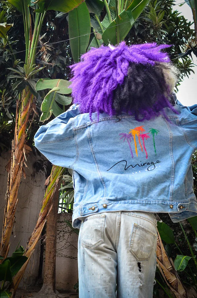 Women's Oversized Vintage Denim Jacket