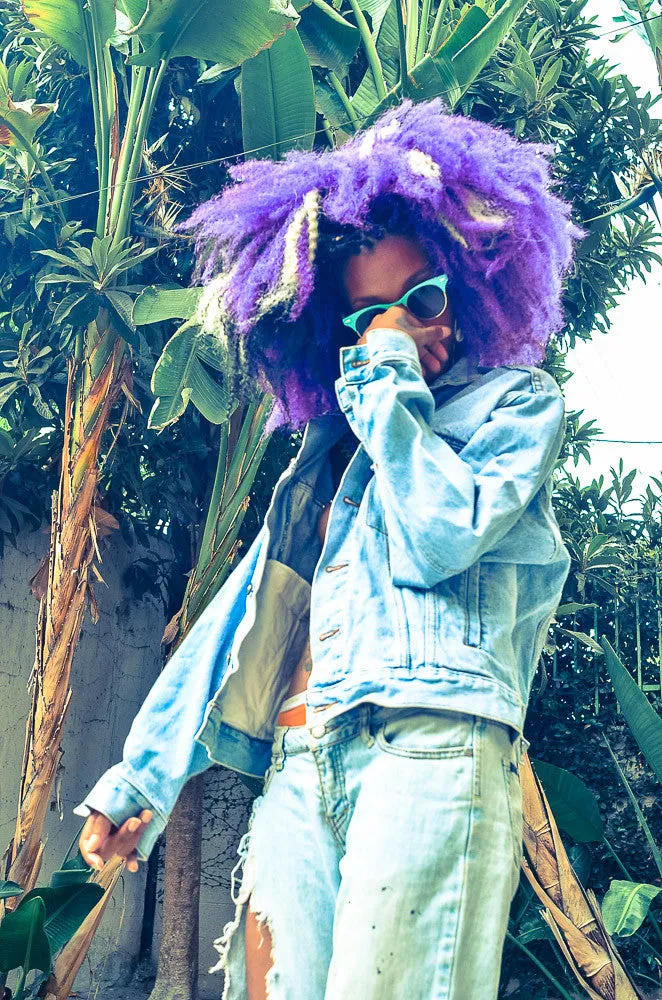 Women's Oversized Vintage Denim Jacket