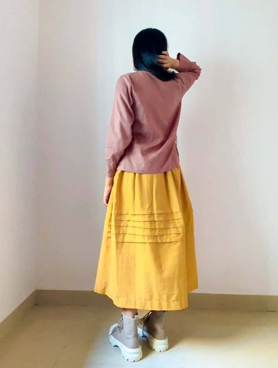 Wrap Top | Hand Dyed | Full Sleeves Top