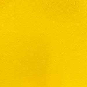 Yellow Pebble Grain Textured Faux Leather Vinyl Fabric